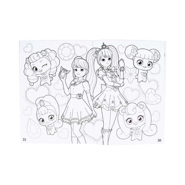 キラキラ キャッチ！ティニピン 塗り絵[品番：BREW0179908