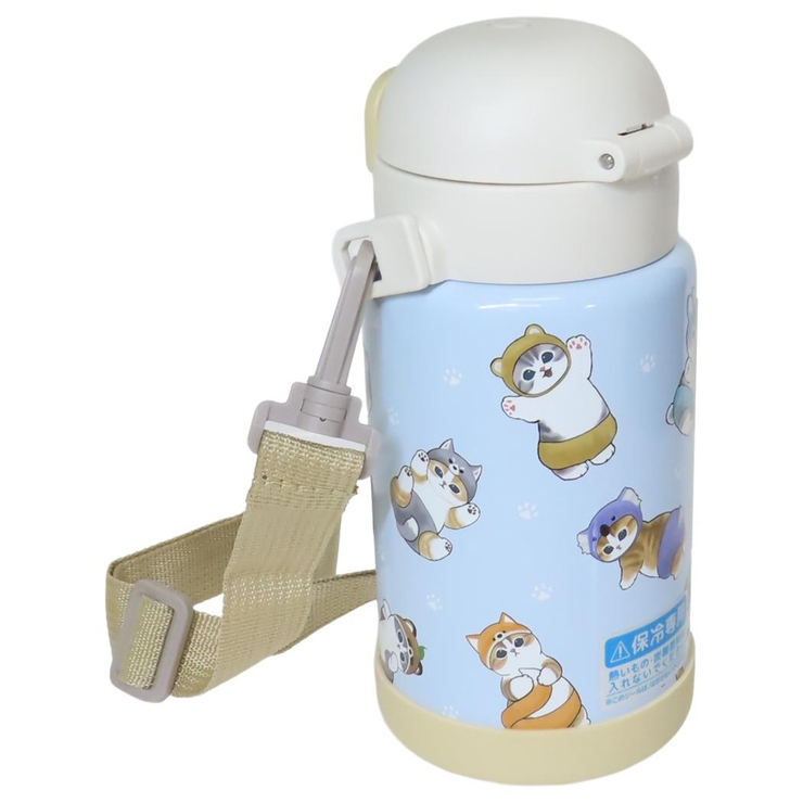 モフサンド 保冷水筒 ステンレスワンプッシュボトル700ml | cinemacollection | 詳細画像2 