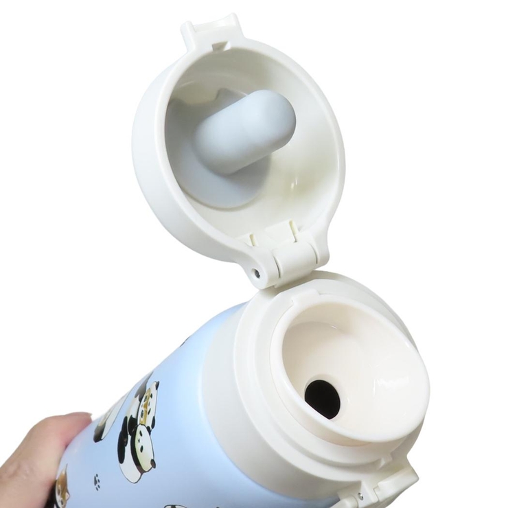 モフサンド 保温保冷水筒 ステンレスワンプッシュボトル | cinemacollection | 詳細画像3 