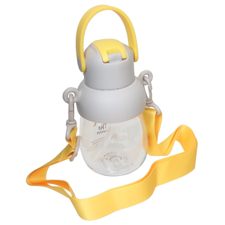 くまのプーさん 水筒 ラバーマスコット付ストローボトル | cinemacollection【KIDS】 | 詳細画像2 