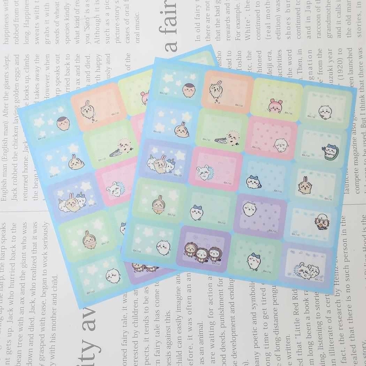 ちいかわ シールシート スケジュールデコシール | cinemacollection | 詳細画像2 