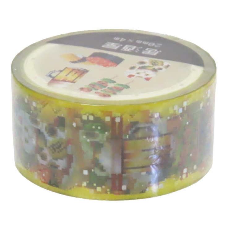 ピクセルック マスキングテープ オーロラ箔クリアマスキングテープ | cinemacollection | 詳細画像2 