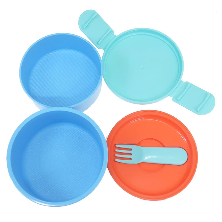 ハンギョドン お弁当箱 抗菌丸型ランチボックス2段 | cinemacollection | 詳細画像3 