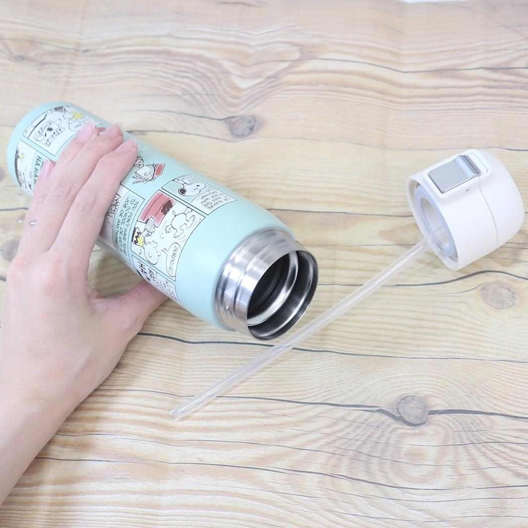 スヌーピー 水筒 ワンタッチストローボトル | cinemacollection【KIDS】 | 詳細画像4 