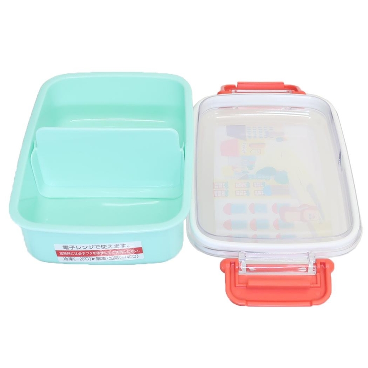 パンどろぼう お弁当箱 抗菌食洗機対応ふわっとフタタイトランチボックス | cinemacollection | 詳細画像3 