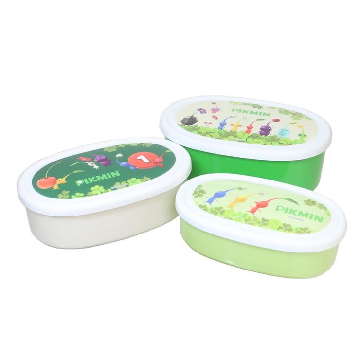ピクミン 保存容器 抗菌シール容器3Pセット | cinemacollection | 詳細画像1 