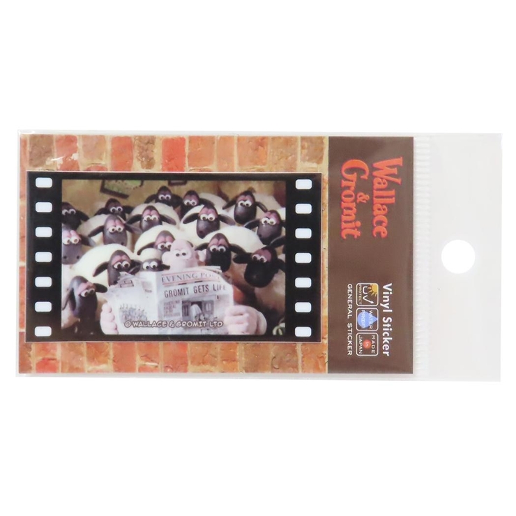 ウォレスとグルミット ビニールシール 場面写真ステッカー | cinemacollection | 詳細画像1 