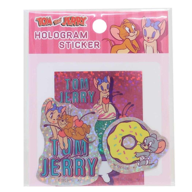 トム＆ジェリー ダイカットシール ホログラムステッカー | cinemacollection | 詳細画像1 