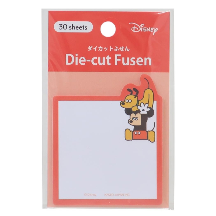 ディズニー　シール.付箋 ディズニーx松本セイジ 付せん ダイカット付箋[品番：BREW0183114