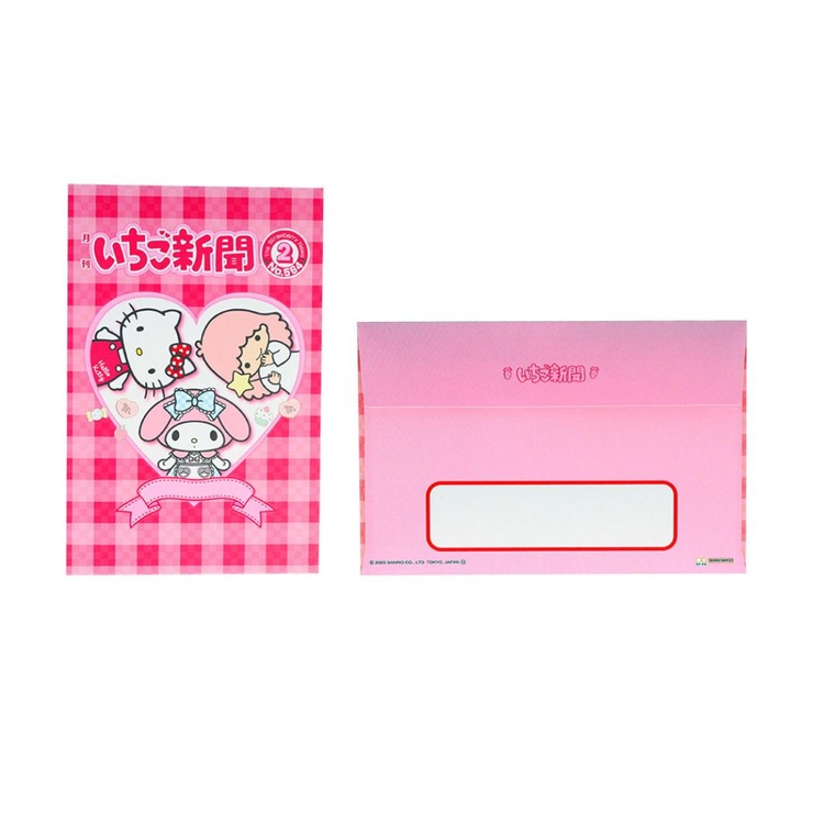 サンリオキャラクターズ お手紙セット 柄いっぱいレターセット[品番