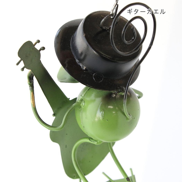 インテリア雑貨 ブリキベル ギターカエル | cinemacollection | 詳細画像5 