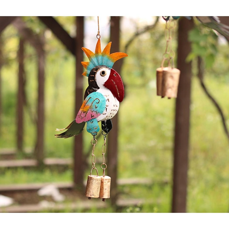 インテリア雑貨 ブリキベル オウム | cinemacollection | 詳細画像3 