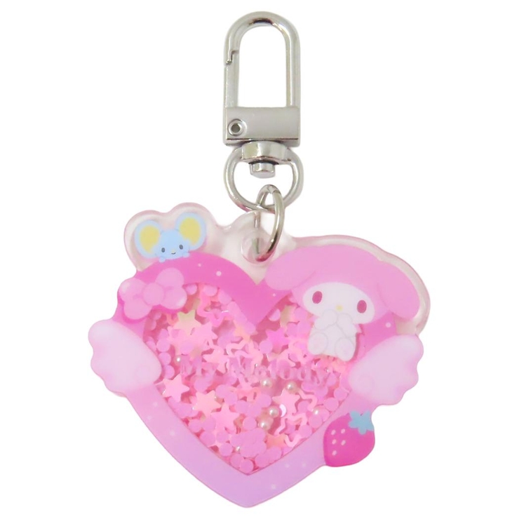マイメロディ キーチャーム ハートシェイカーキーホルダー | cinemacollection | 詳細画像1 