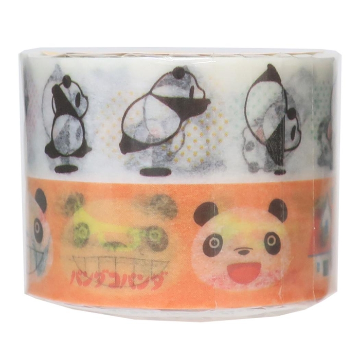パンダコパンダ マスキングテープ マスキングテープ2個セット