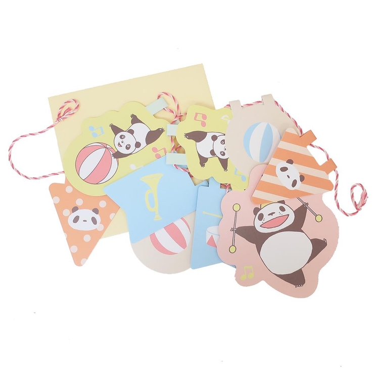 パンダコパンダ グリーティングカード ペーパーガーランド | cinemacollection | 詳細画像1 