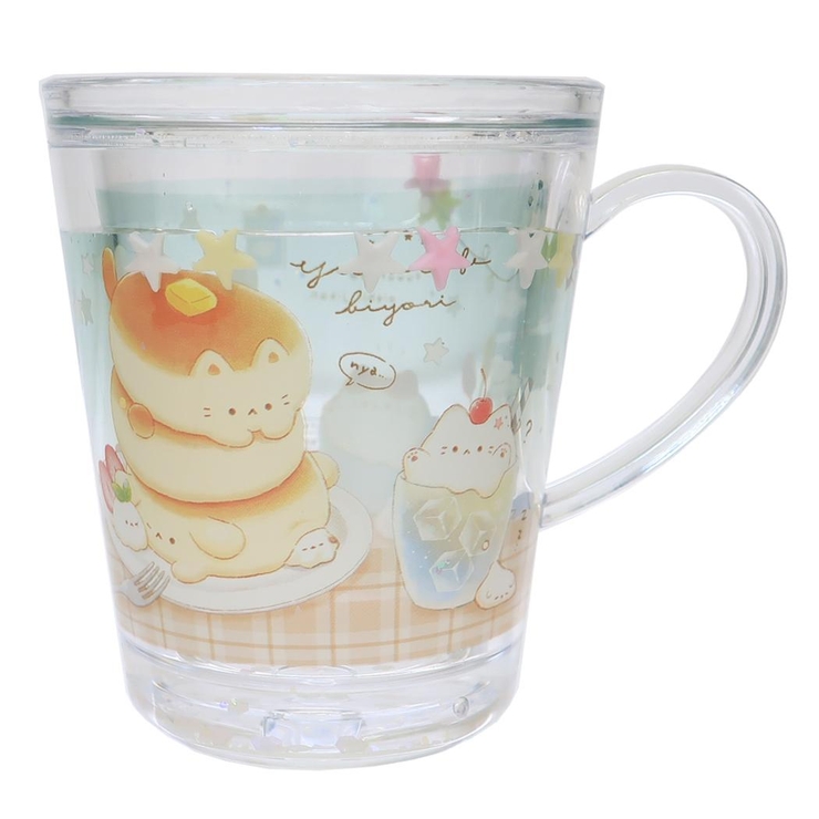 プラカップ ゆらキラウォーターカップ ゆるかふぇびより | cinemacollection【KIDS】 | 詳細画像1 