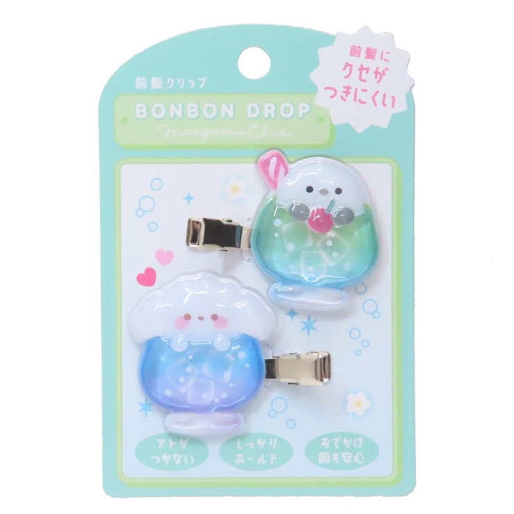 ヘアアクセ ボンボンドロップ 前髪クリップ | cinemacollection | 詳細画像1 