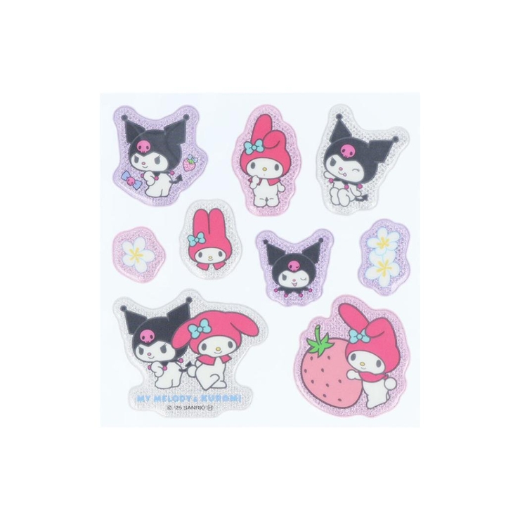 サンリオ　マイメロディ&クロミ シールパック オール マイメロディ＆クロミ ダイカットステッカーセット(自販機