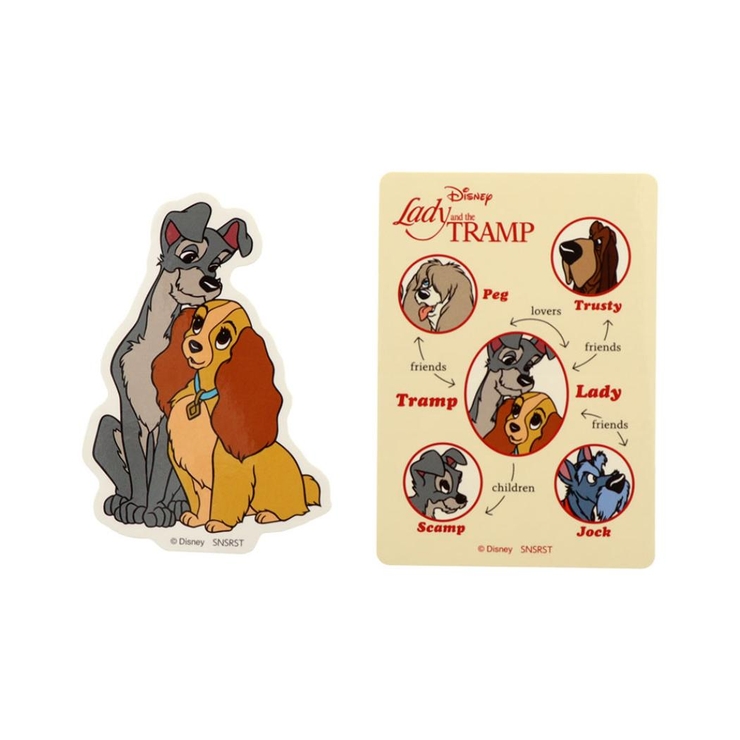 わんわん物語 ダイカットシール ステッカーセット | cinemacollection | 詳細画像2 