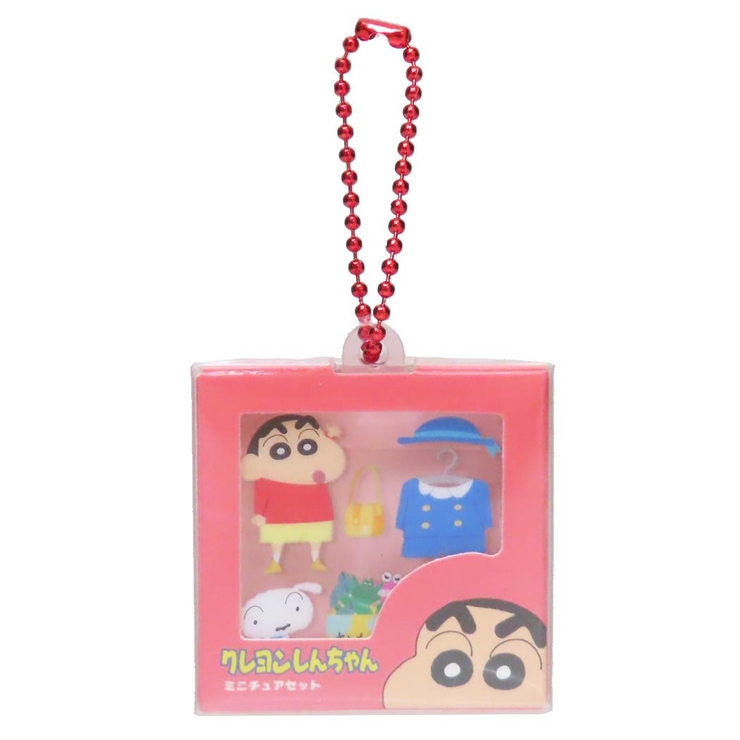 クレヨンしんちゃん キーチェーン パッケージ風ミニチュアキーホルダー | cinemacollection | 詳細画像1 