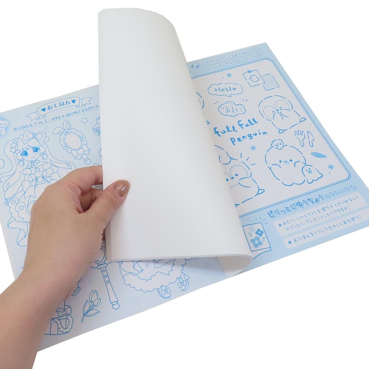 自由帳 ピリッと自由帳 フルフルペンギン | cinemacollection | 詳細画像3 