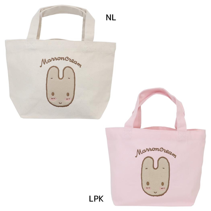 マロンクリーム ランチバッグ アップリケランチトート | cinemacollection | 詳細画像1 