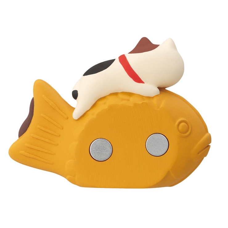 磁石 日本旅行マグネット たい焼き猫 デコレ 冷蔵庫 かわいい グッズ  | cinemacollection | 詳細画像2 