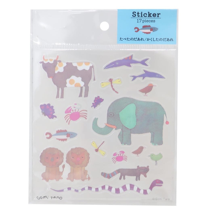 五味太郎 シールシート 透明シール | cinemacollection | 詳細画像1 