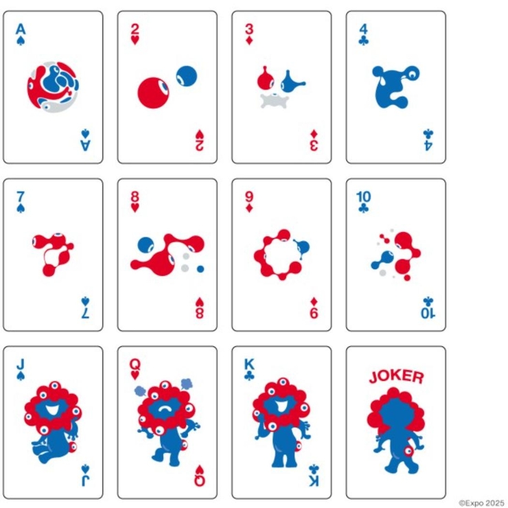 ミャクミャク おもちゃ トランプ[品番：BREW0188188