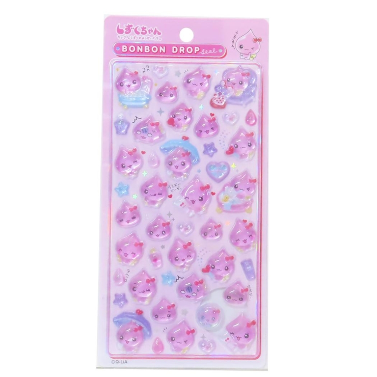 しずくちゃん シールシート ボンボンドロップシール[品番：BREW0188222