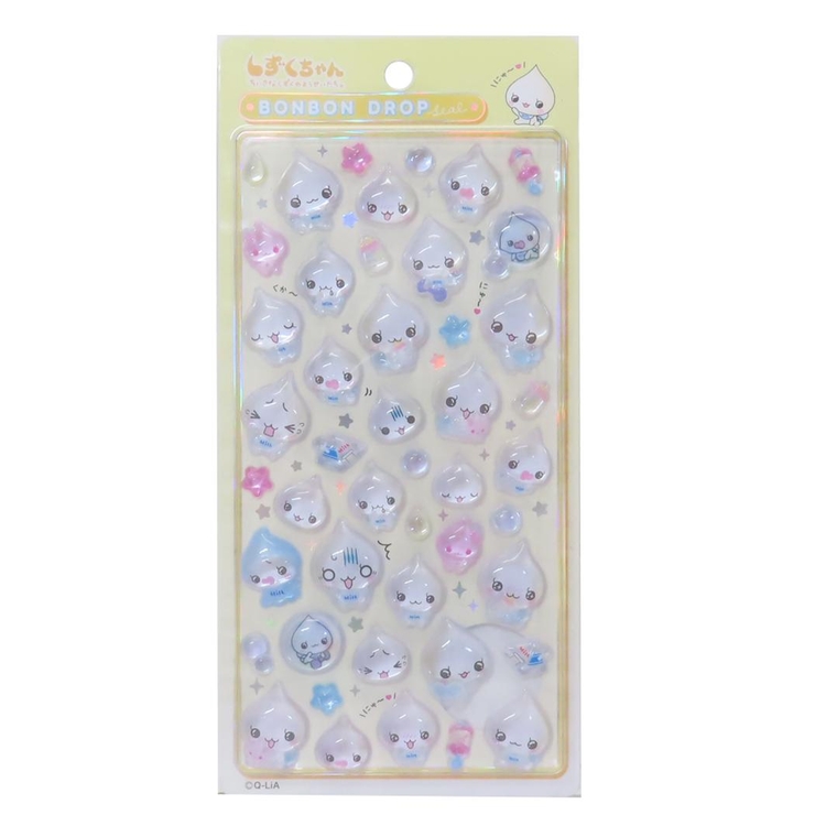 しずくちゃん シールシート ボンボンドロップシール[品番：BREW0188223