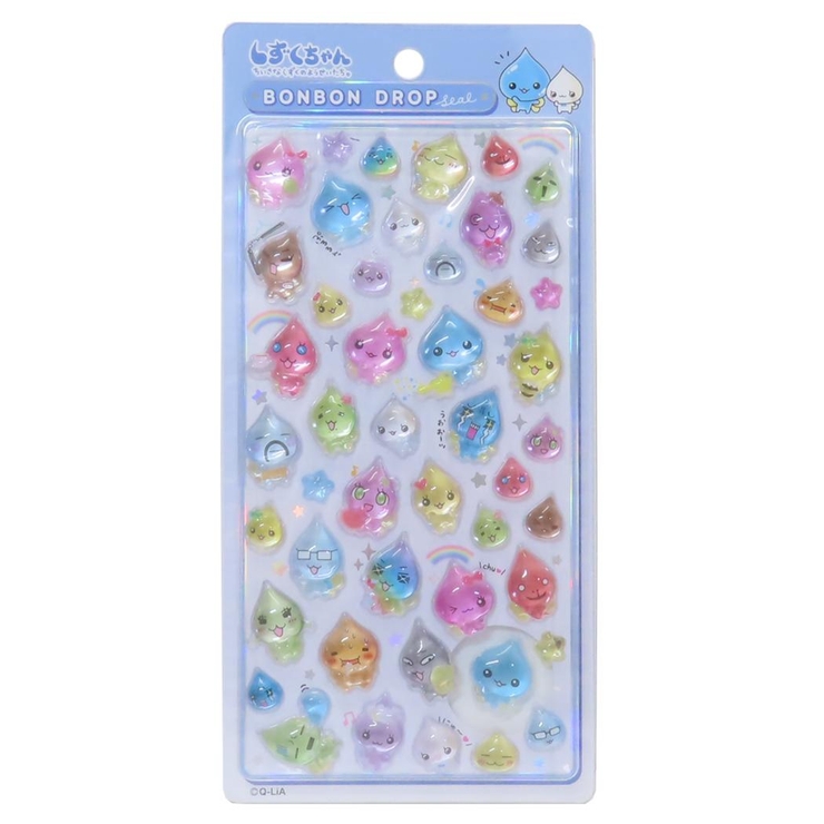 しずくちゃん シールシート ボンボンドロップシール[品番：BREW0188224
