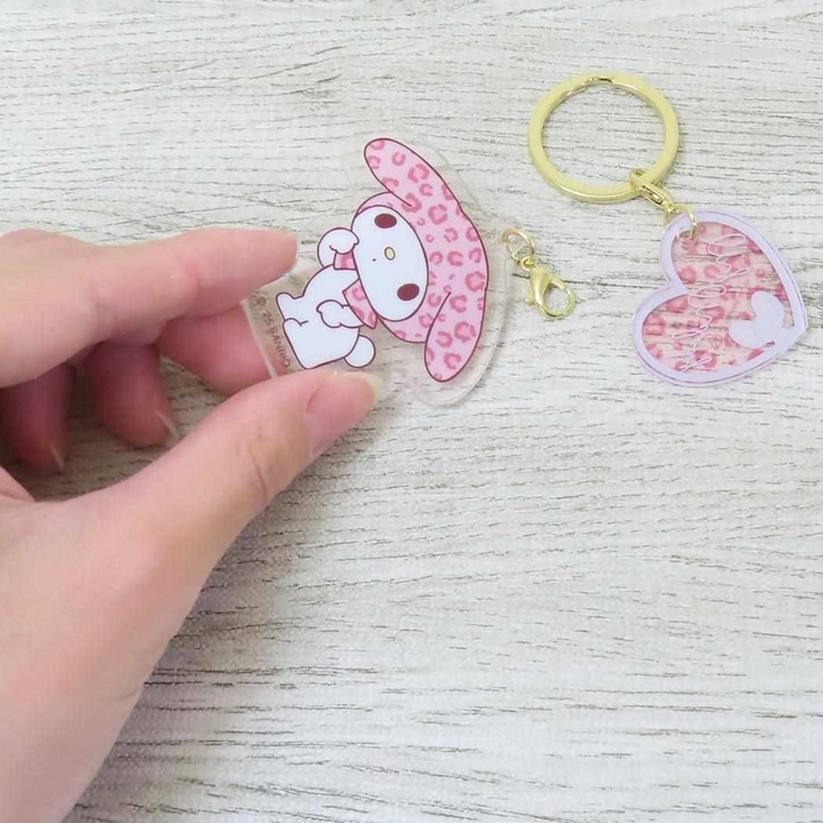 マイメロディ キーリング 2チャームキーホルダー | cinemacollection | 詳細画像2 