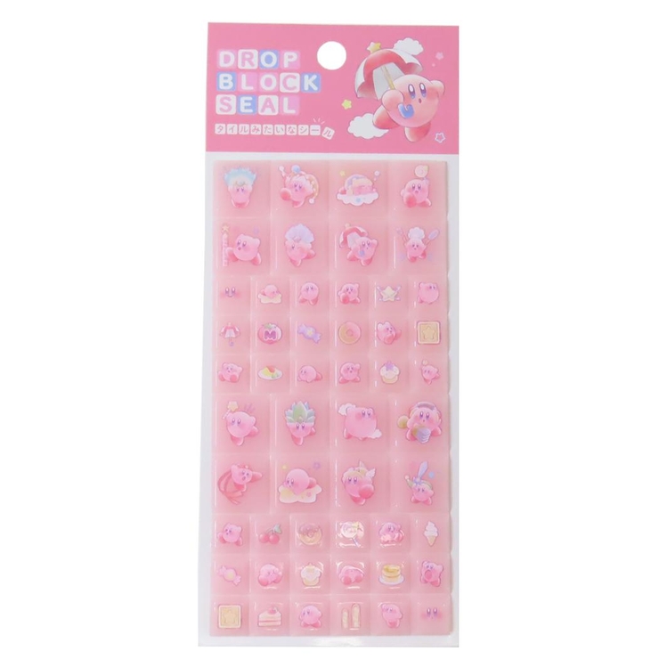 星のカービィ シールシート ドロップブロックシール[品番：BREW0188797