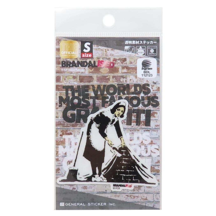 バンクシー BRANDALISED ダイカットシール | cinemacollection | 詳細画像1 