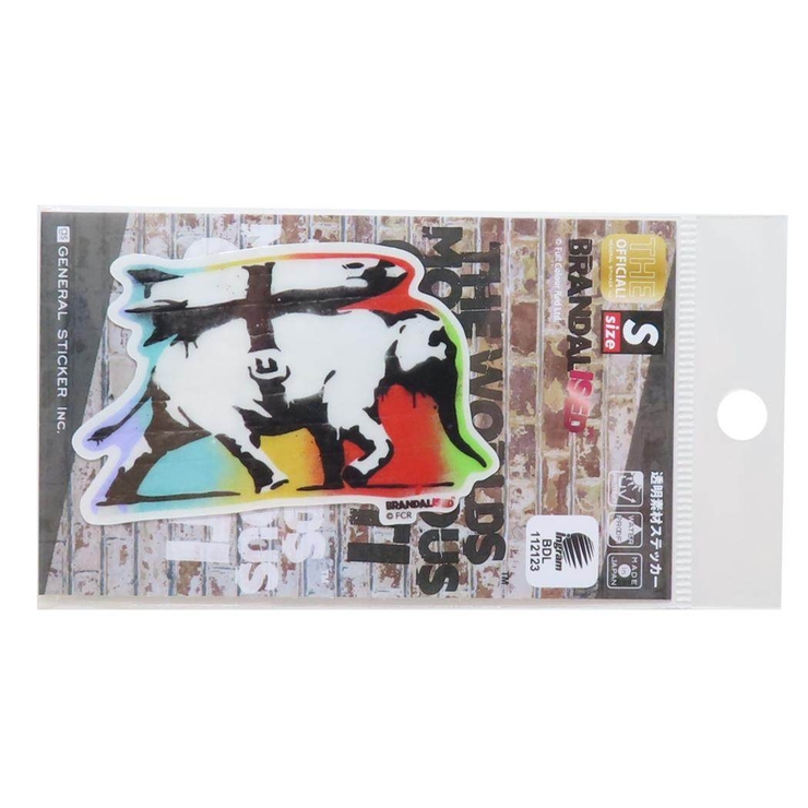バンクシー BRANDALISED ダイカットシール | cinemacollection | 詳細画像1 