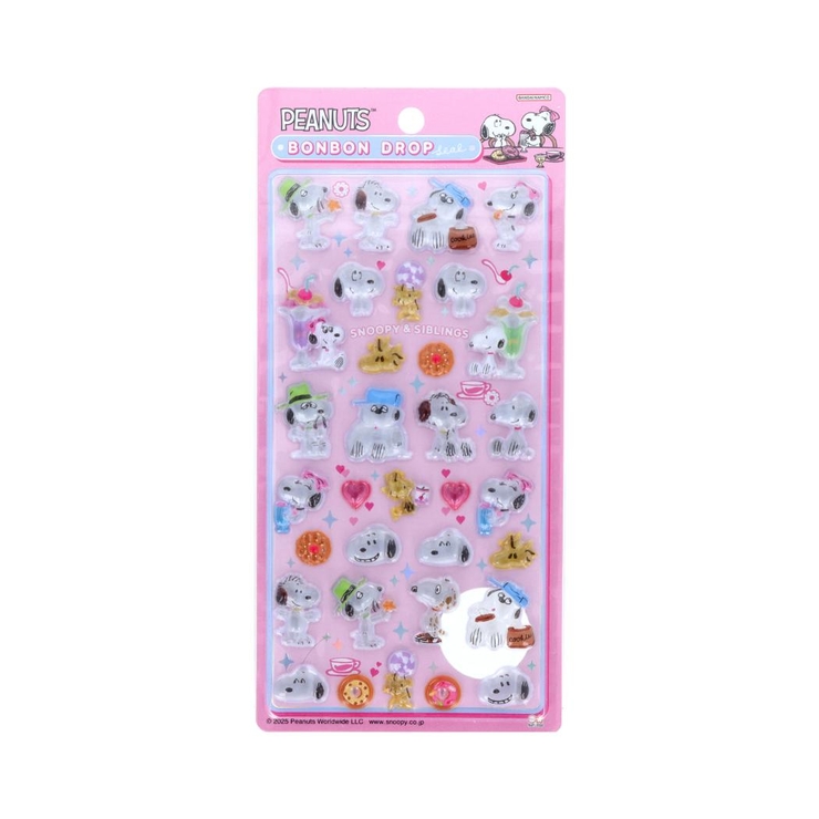 スヌーピー シールシート ボンボンドロップシール[品番：BREW0189238