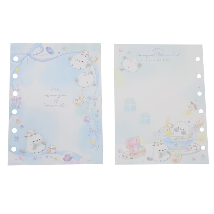 シール帳 シール台紙 きらりんエナガマーチ[品番：BREW0189761