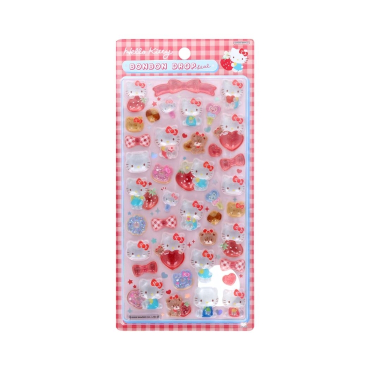 ハローキティ シールシート ボンボンドロップシール[品番