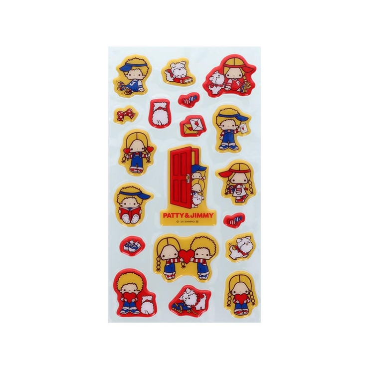 パティ＆ジミー シールシート ぷっくりシール[品番：BREW0192174