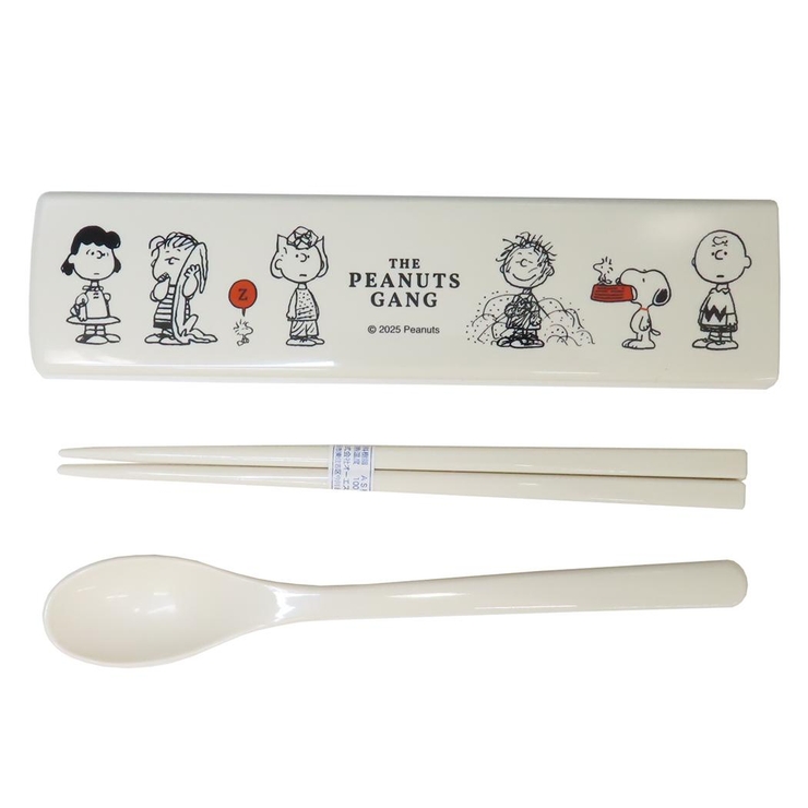 スヌーピー コンビセット おはし＆スプーンのツインセット | cinemacollection | 詳細画像1 