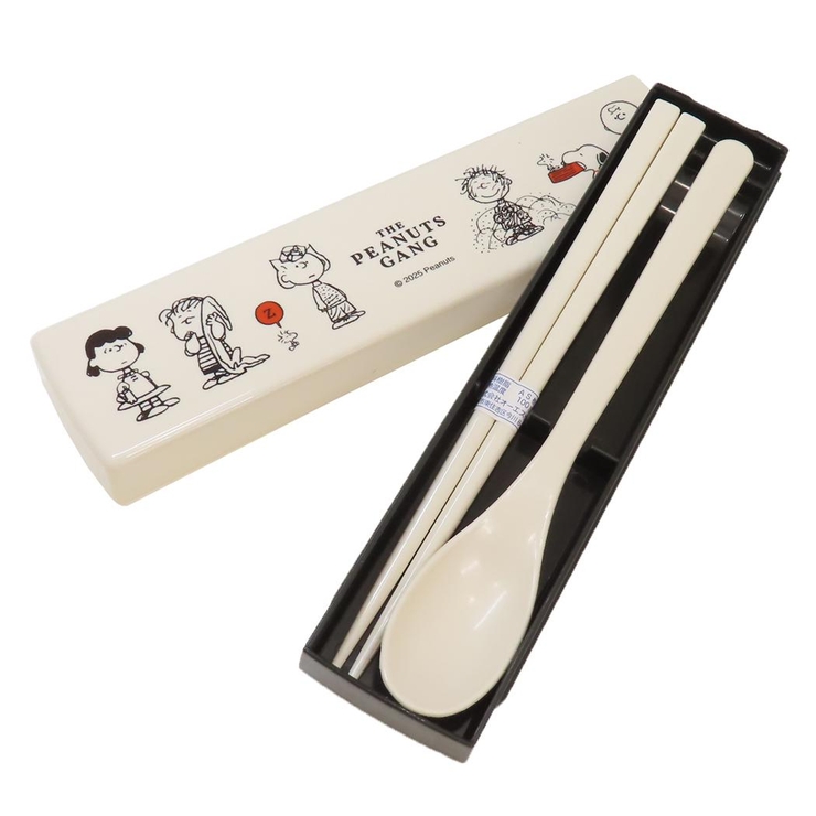 スヌーピー コンビセット おはし＆スプーンのツインセット | cinemacollection | 詳細画像2 