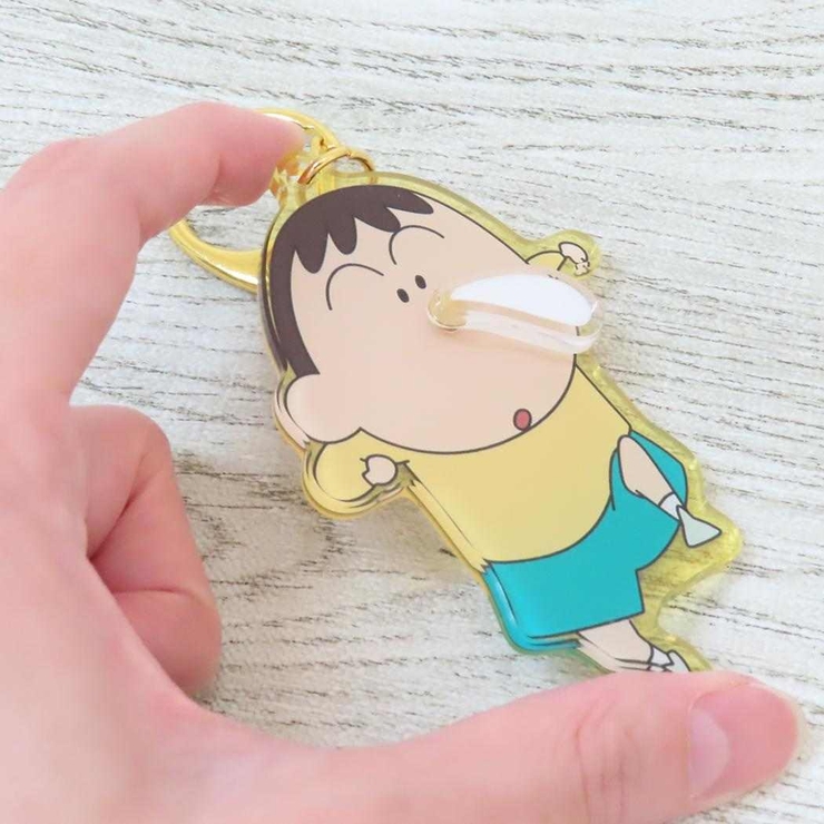 クレヨンしんちゃん キーリング 鼻水ぐるぐるキーホルダー | cinemacollection | 詳細画像2 