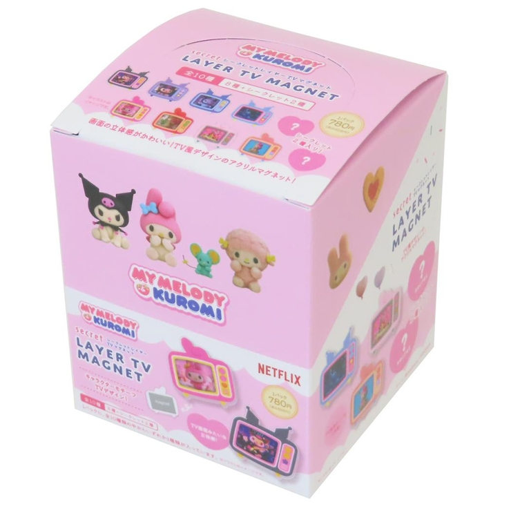 マイメロディ＆クロミ 磁石 レイヤーTVマグネット[品番：BREW0194920