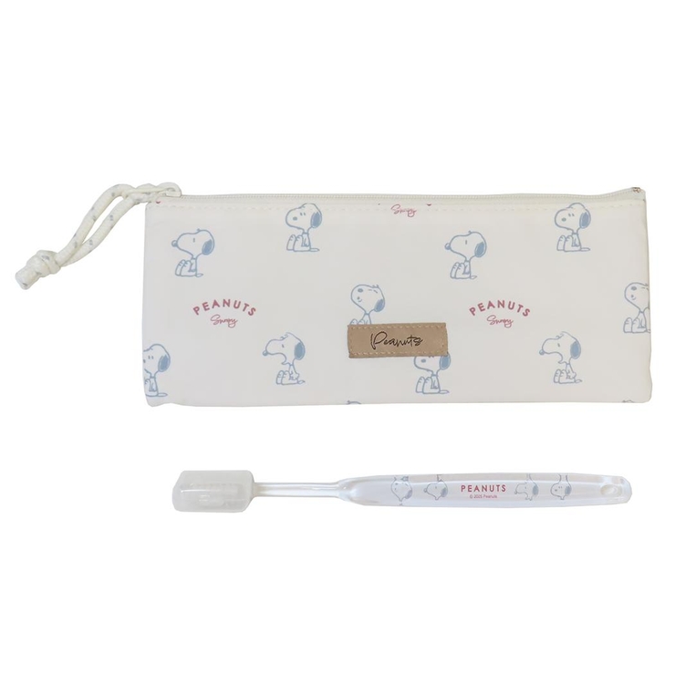 スヌーピー 歯磨きセット 歯ブラシ＆ポーチセット | cinemacollection | 詳細画像1 