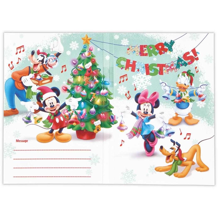 ディズニーキャラクター クリスマスカード プリントオルゴールカード | cinemacollection | 詳細画像3 
