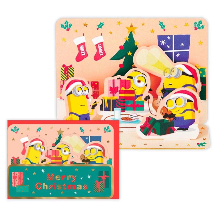 ミニオンズ クリスマスカード 立体カード | cinemacollection | 詳細画像1 