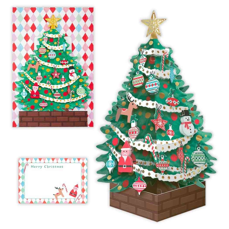 クリスマスカード クリスマスツリーカード 立体カード | cinemacollection | 詳細画像1 