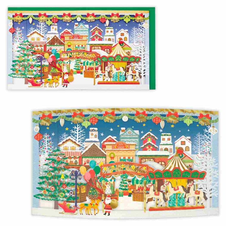 クリスマスカード レーザーカットカード 立体カード | cinemacollection | 詳細画像1 