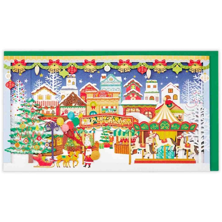 クリスマスカード レーザーカットカード 立体カード | cinemacollection | 詳細画像2 